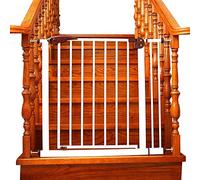 Pet Safety Gate - Metal Stair Barrier One-Hand Easy Passage No Tools Required Fits 171-173cm Balustrades Perfect for Dogs and Cats Secure and