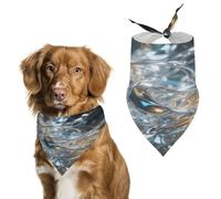 Pet Scarf Chaos Light Dance Dog Bandana Holiday Thanksgiving Bandana for Large And Extra Large Dogs