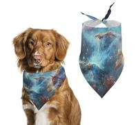 Pet Scarf Dog Scarf Pet Bandana Bandana for Dogs Universe Galaxy Space Printed for Most Dog And Cat