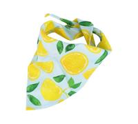PET Scarf for Cats and Small Pets, Polyester Bandana for Daily Walks | Lovely Pineapple Pattern, Reusable Accessory that Stays in Place, Fashionable Fruit Design for Summer Use