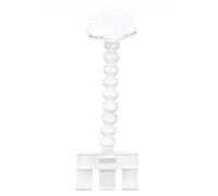 PET Selfie Stick Flexible Smartphone Attachment Clip Bracket Holder CAT Dog Selfie Stick (White)