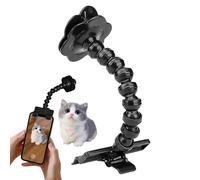 Pet Selfie Stick - Portable Cat Dog Selfie Stick with Clip,Pet Selfie Stick with 360 Degree Rotation,Flexible Dog Treat Holder Photography Tool,Pet Selfie Treat Holder Cell Phone Tool for Pet Lovers