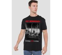 Pet Sematary Cat Poster Unisex T-Shirt, Black | Size: 2XL Pet Sematary Black 2XL