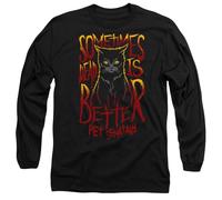 Pet Sematary Dead is Better Unisex Long Sleeve T Shirt, Black, X-Large