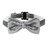 Pet Sequin Bow Tie