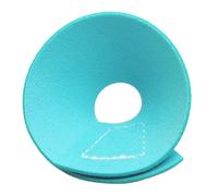 Pet Set Collar For Parrots Breathable Soft Gentle Protective Collar for Monk Birds (Light Blue, L)