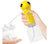 Pet Shampoo Dispenser, ABS Automatic Smart Foamer | Button Clog Resistant Cleaning Machine 215g, Portable Electric Foaming Soap Gadget For Dog And Cat Bathing Grooming Care
