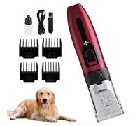 Pet Shaver - Cordless Grooming Machine, Quiet Clipper | Rechargeable Low Noise Motor, Lightweight and Skin-Safe Clipper for Puppies, Kittens, Dogs and Cats, A