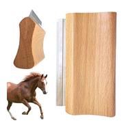 Pet Shedding Brush - Dog Hair Comb,Wood Detangling Comb Grooming Supplies for Horse, Cat, Home Routine, Professional Salon