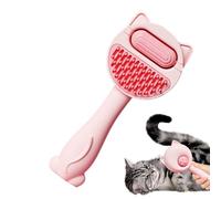 Pet Shedding Brush, Pink Grooming Brush, Pet Grooming Comb, Water Tank Cat Brush, Wet Brush, Dog Brushes for Grooming, Rubber Pet Brush, Wet Cat Comb for Medium, Small Dogs, Cats, Pets