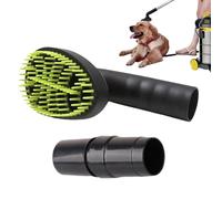 Pet Shedding Brush Vacuum Attachment | Dog Grooming Machine Attachment - Professional Soft Puppy Cats Hair Remove Tools For Most Vacuum