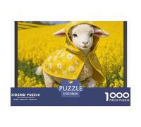 Pet Sheepjigsaw Puzzle Pet Sheep Adult 1000 Pieces, Impossible Hard Challenging Puzzle, Unique Christmas Toy Gifts for Boys/Girls, Adults And Kids Age 12+ 38x26cm/1000pcs
