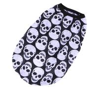 PET Shirt without Sleeves Plain Halloween PET Clothes Cotton Xl | Skull Pattern, Pullover Vest Style, Easy to Put on Take, for Small and Medium Dogs