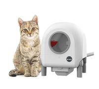 Pet Shops Automatic Litter Box Self Cleaning,Capacity:68L,Electric Ventilation Odor Removal Smart Cat Toilet,For Cats Home