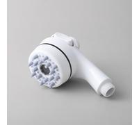 Pet Shower Head, Cat Dog Bathing Brush Home Bathroom Massage Brush 3 Water Flow Settings Spray Head for Pets(White)