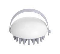 Pet Silicone Bath Brush For Cats And Dogs Gentle Massage Grooming Cleaning Tool Indoor Outdoor Use Durable Plastic Pet Accessories ByT290 (White, One Size)