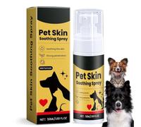 Pet Skin Soothing Spray,Dog Itchy Skin Relief Spray,Fast-Acting Anti Itch S/pray for Dry Ski/n,Itch Spr/ay for Dogs & Cats,Itch Relief for Do/gs,Pain Relie/f for Cats,Do/g Itching Relie/f