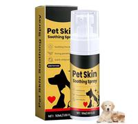 Pet Skin Treatment Spray for Dogs and Cats,Itch Relief Spray & Hot Spot Treatment,Nature Soothing Solution for Itchy Skin, Reduces Scratching (1Pcs)