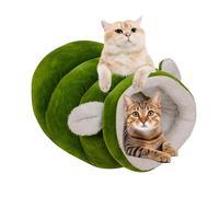 Pet Sleeping Bag - Comfortable Plush Semi-Enclosed Dog Bed,Self Warming Cat Bed Winter Dog Cave | for Kitten Small Animals Bunny Ferret Hamster Hedgehog Indoor Outdoor