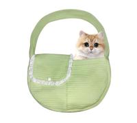Pet Sling Carrier, Large-Capacity Cotton Cats Slings Purse with Adjustable Shoulder Strap, Dog Soft Carriers for Puppies