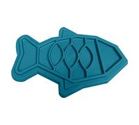 Pet Slow Eating Feeder Fish Bone Shape Dog Bowl For Bowls With Waterer Treat Mat Interactive For For Toy