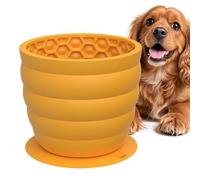 Pet Slow Feeder Bowl | Anti-Choking Interactive Pet Dishes | Slow Feeder Cat Bowl,for Small Medium Large Puppy Kitten Bathtub Floor Tile Crate Training Behavior Modification