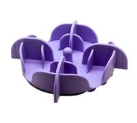 Pet Slow Feeder Bowl - Slow Pet Food - Silicone Pet Lick Bowl with Suction Cup for Sharing Dog Food Slow Food Bowl Anti Choking Slow Food Bowl p
