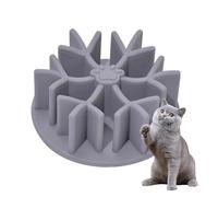 Pet Slow Feeder Insert - Silicone Feeding Bowl, Suction Cup Insert | Slow Eating Food Insert, Anti-Choke Feeding Mat, Easy-Clean Silicone Feeder for Dogs, Puppies, Cats, Kittens, Pet Supplies