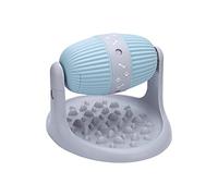 Pet Slow Feeder, Slow Feeder Toys for Dog and Cat Interactive IQ Training, Treat Boredom Health Diet Food Dispenser and Adjustable Height for Dogs and Cats Blue