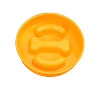 Pet Slow Feeding Bowl - Non-Slip Base Pet Slow Feeder Dish for Healthy Eating Diet - Dog Cat Anti-Choking Slow Food Bowl