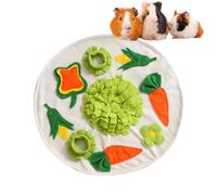 Pet Sniff Mats - Rabbit Stimulation Accessory | Anti Glypse Mats for Dogs, Rodents, Ferret, Educational Toys Finding Treats, Interactive Home Activities