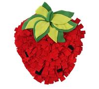 Pet Sniffing Mat Pet Accessory Strawberry Shaped Brain Stimulating