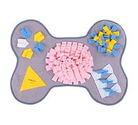 Pet Sniffing Pad, Flannel Dog Feeding Mat, 28x20.5 Inch Interactive Training Mat - Stress Relief for Dogs, Non Slip Backing, Easy to Clean for All Breeds and Ages