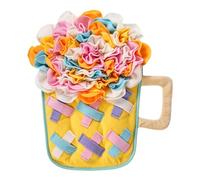 Pet Sniffing Pad | Interactive Foraging Game Puzzle | Non-Slip Cup Snuffle Mat | Natural Foraging for Small & Medium Pets