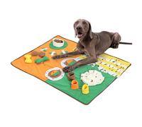Pet Sniffing Pad - Slow Food Foraging Mat Dog Snuffle Pad - Slow Feeding Mats Dog Licking Mat Pet-friendly Interactive Puzzle Toys for Cats Dogs Pets