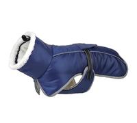 Pet Snow Jacket Soft Comfortable Large Dog Jacket Autumn Winter Warm Dog Clothing French Bulldog Labrador German Shepherd Jacket Canine Reflective Safety Coat Cold Weather Pet Coat,Blue,3XL