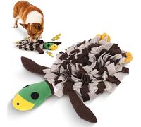 Pet Snuffle Mat for Dogs | Duck Shape Sniff Mat - Slow Feeder Interactive Dog Puzzle Toys for Training and Stress Relief Encourages Natural Foraging Skills