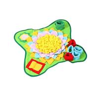 Pet Snuffle Mat For Dogs,Interactive Feed Puzzle For Boredom Comfort And Softness 1pc ,green,48cm*48cm