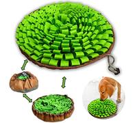 Pet Snuffle Mat for Dogs,Interactive Feed Puzzle for Boredom,Encourages Natural Foraging Skills for Cats Rabbits Dogs Bowl, Dog Treat Dispenser Indoor Outdoor Stress Relief,Travel Portable and Compact