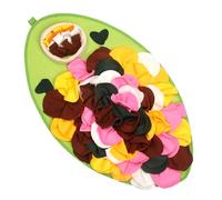 Pet Snuffle Mat,Interactive Fun Pet Puppy Slow Feeding Mat | Dog Snuffle Slow Feeder Puzzle Pad - for Small Medium Large Breeds Indoor Travel Outdoor Training Playing