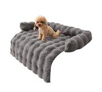 Pet Sofa Bed - Furniture Protector Cover with Standing Edge, Soft Dog Mat, Living Room, Bedroom, Nurse, Apartment, Play Area, Indoor Relax, Night Sleeping
