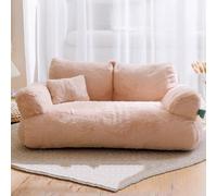 Pet Sofa Bed, Orthopedic Support Dog Cat Couch with Zipper and Pillow, Washable Non-slip Furniture Cushion