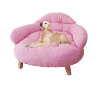 Pet Sofa Bed, Removable Dog Cat Lounge with Legs, Multipurpose Pet Couch for Small to Medium Dogs and Cats, Comfortable Nest for Relaxation