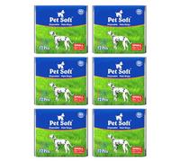 Pet Soft Male Dog Nappies - Disposable Pet Diapers Male Dog Wraps, Super Absorbent Doggy Puppy Nappies for Dogs & Cats Urinary incontinence Small 72count (S 12count (12'-19'))