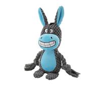 Pet Sounding Cotton Rope Toy Quality Plush Dog Toys Chewy Squeaky Fun Teething for ALL Options Breeds