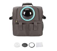 Pet Space Capsule Pet Cage Dog Cat Travel Bag for Cats and Puppies Portable Pet Bag Backpack Space Capsule Tote Bag Backpack (Blue Package A)