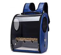 Pet Space Capsule Pet Cat Carrier Front Bag, Pet Parrot Carrier Bird Travel Bag Space Capsule Transparent Backpack Breathable ()