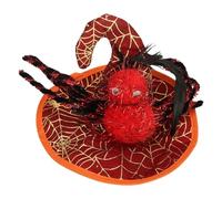 Pet Spider Costume Halloween Hat Witch Hat Cat and Dog Cosplay Small Cats Kitten Dog Theme Party Hat