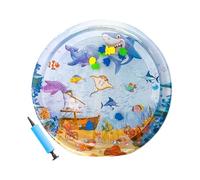 Pet Splash Mat-Padena Cat Water Toy Outdoor, No Slip Sprinkler Mats Design | Durable PVC Cooling Mat For Pets, Inflate Fun Pad