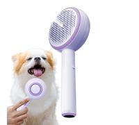 Pet Spray Hair Removal Comb | Self-Cleaning Anti-Static Cat Brush with Steam - Electric Grooming Tool for Long Short Hair Puppy Kitten Animals
